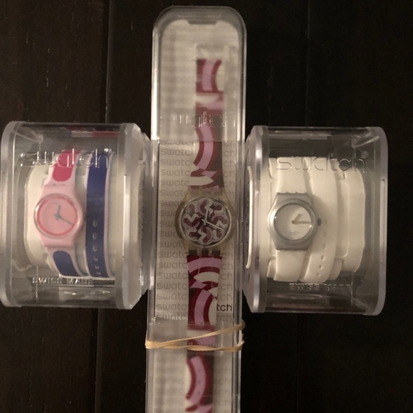 Swatch Accessories - Lot of (3) Swatch Watch Swatch Accessories - Lot of (3) Swatch Watch